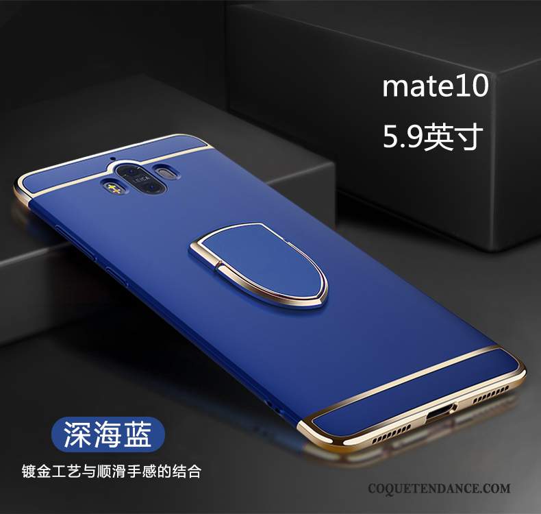 Huawei Mate 10 Coque Bleu À Bord Incassable De Téléphone Magnétisme