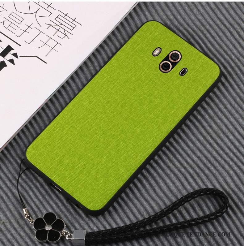 Huawei Mate 10 Coque Protection Silicone Tout Compris Vert