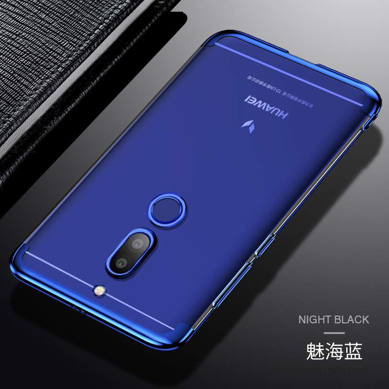 Huawei Mate 10 Lite Coque Bleu De Téléphone Tout Compris Fluide Doux Étui