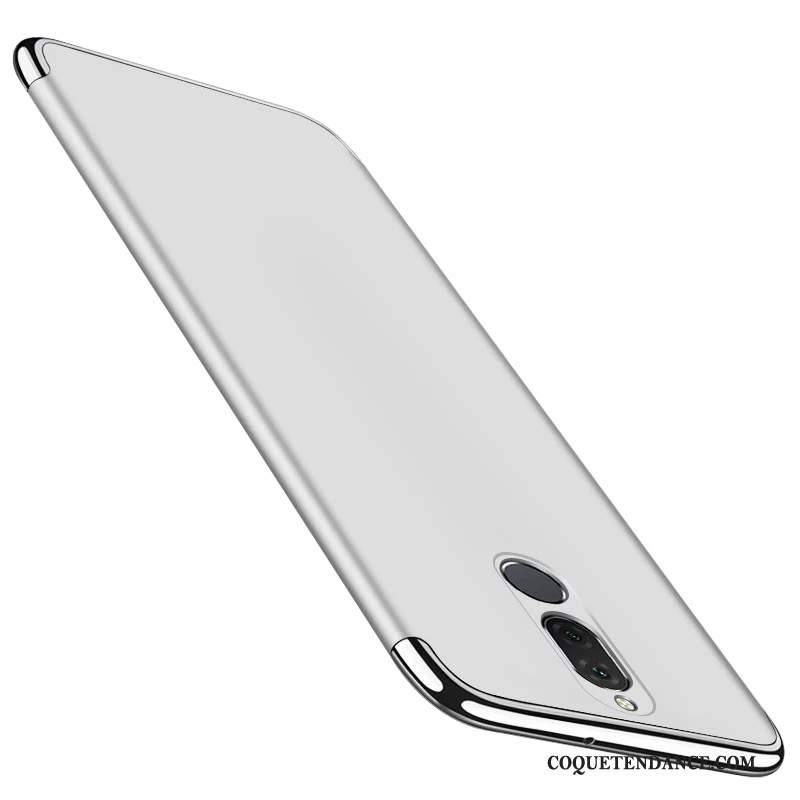 Huawei Mate 10 Lite Coque De Téléphone Incassable Protection Étui Argent