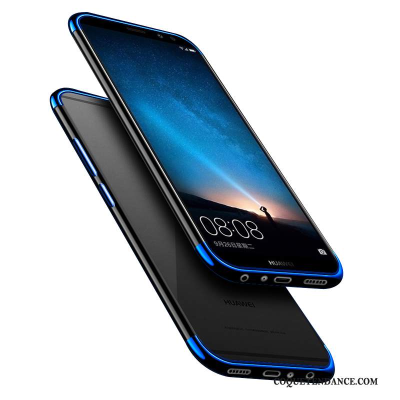 Huawei Mate 10 Lite Coque Délavé En Daim Tout Compris Incassable Difficile De Téléphone