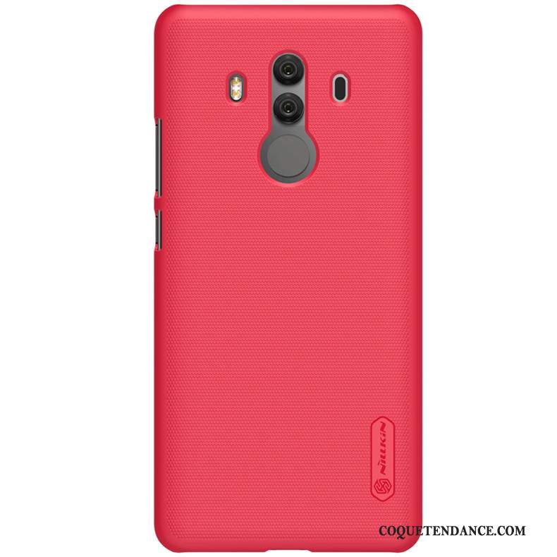 Huawei Mate 10 Pro Coque Or Protection Rouge Étui De Téléphone