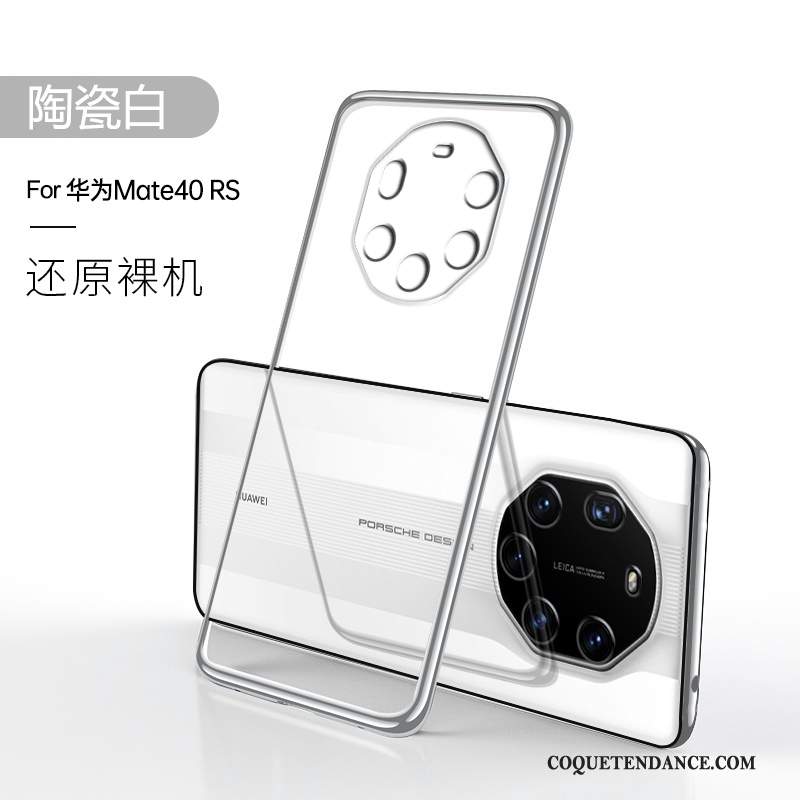 Huawei Mate 40 Rs Coque Incassable Blanc Créatif Tout Compris