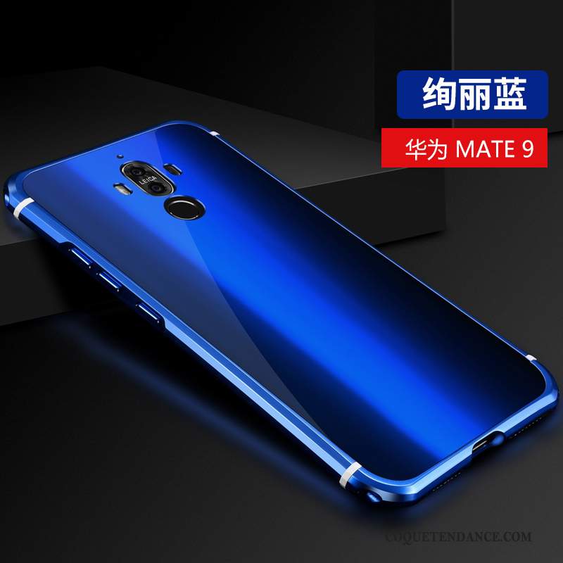 Huawei Mate 9 Coque Tout Compris Border Incassable Bleu Personnalité