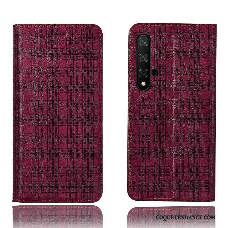 Huawei Nova 5t Coque De Téléphone Étui Housse Incassable Modèle Fleurie
