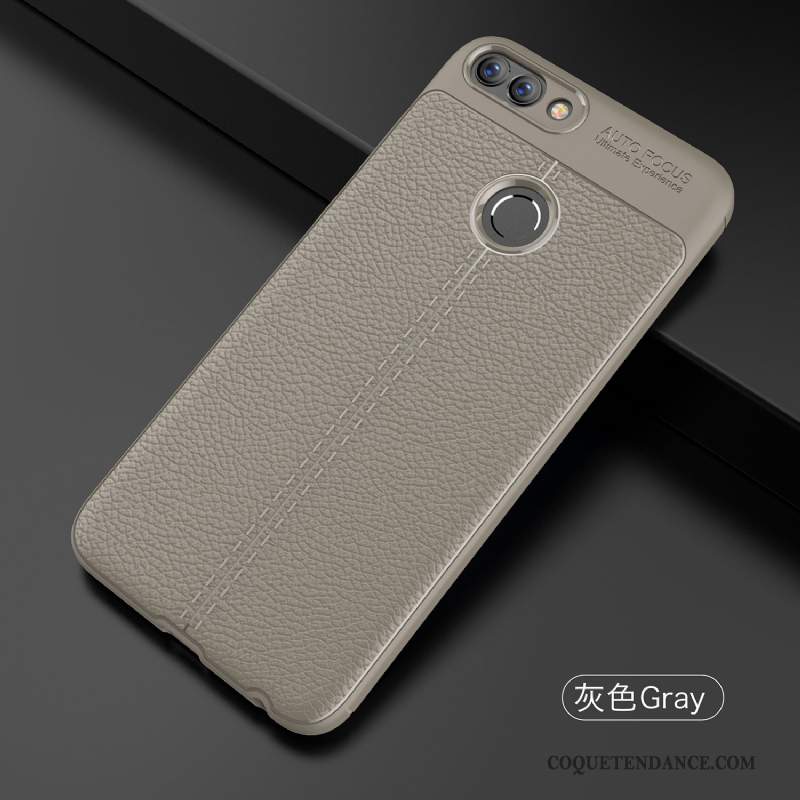 Huawei P Smart Coque Tout Compris Silicone De Téléphone Gris Fluide Doux