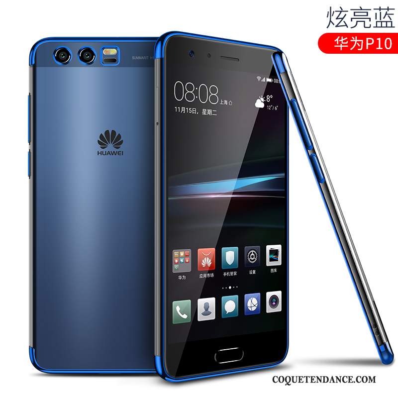 Huawei P10 Coque Bleu Incassable Protection De Téléphone Très Mince