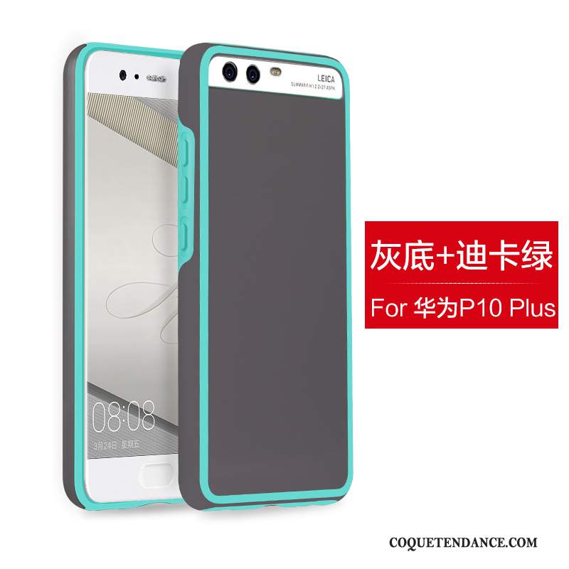 Huawei P10 Plus Coque De Téléphone Bleu Tendance Protection Délavé En Daim