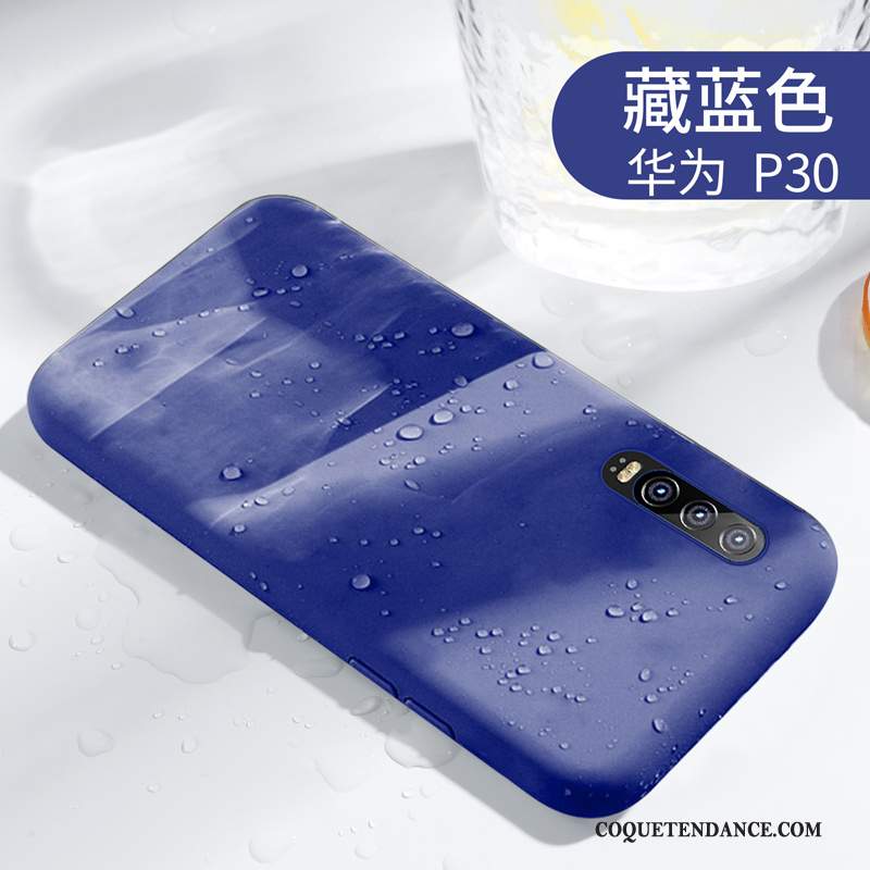 Huawei P30 Coque Protection Couleur Unie Simple Incassable