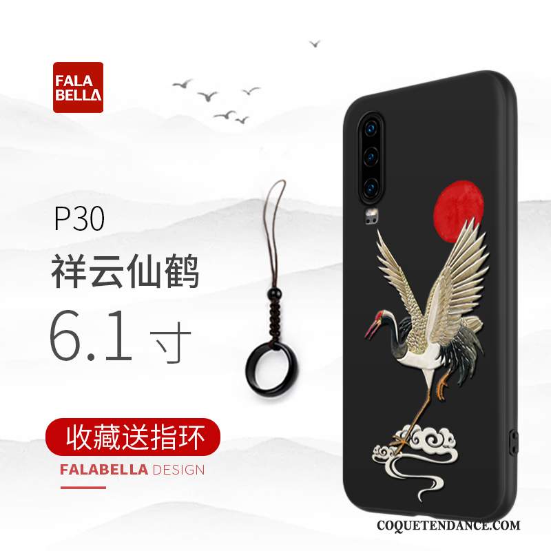 Huawei P30 Coque Protection Marque De Tendance Silicone Tout Compris
