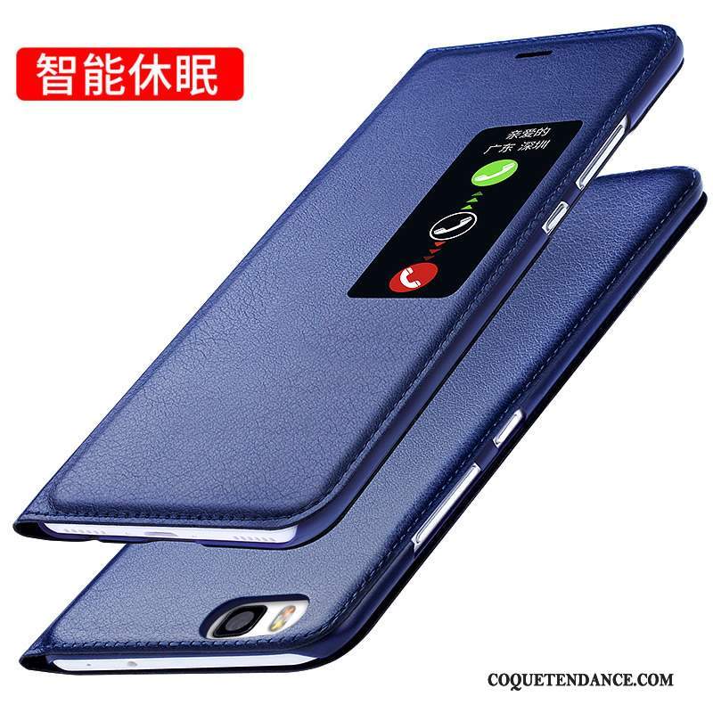 Huawei P8 Coque Protection Étui Incassable Bleu Marin Haute