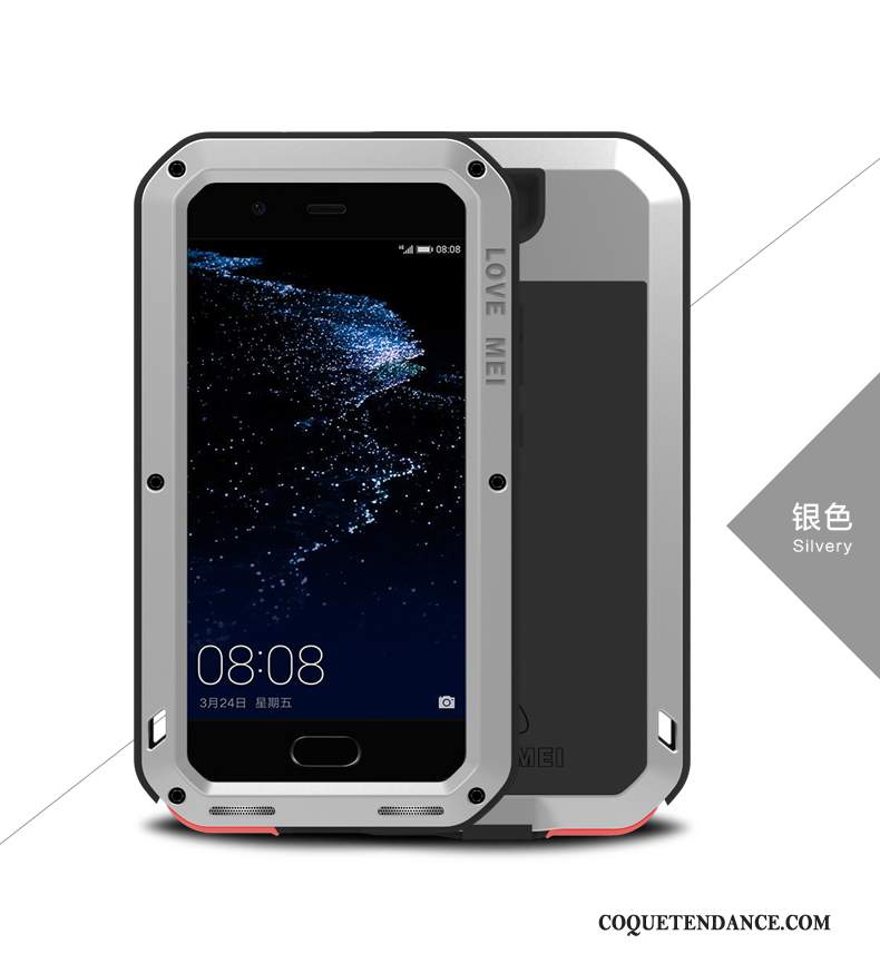 Huawei P9 Coque Métal Silicone De Téléphone Protection Incassable