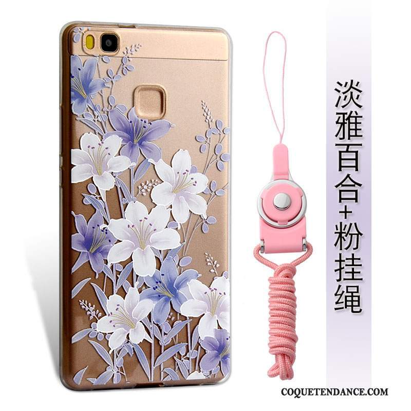 Huawei P9 Lite Coque Protection Silicone Violet De Téléphone Jeunesse