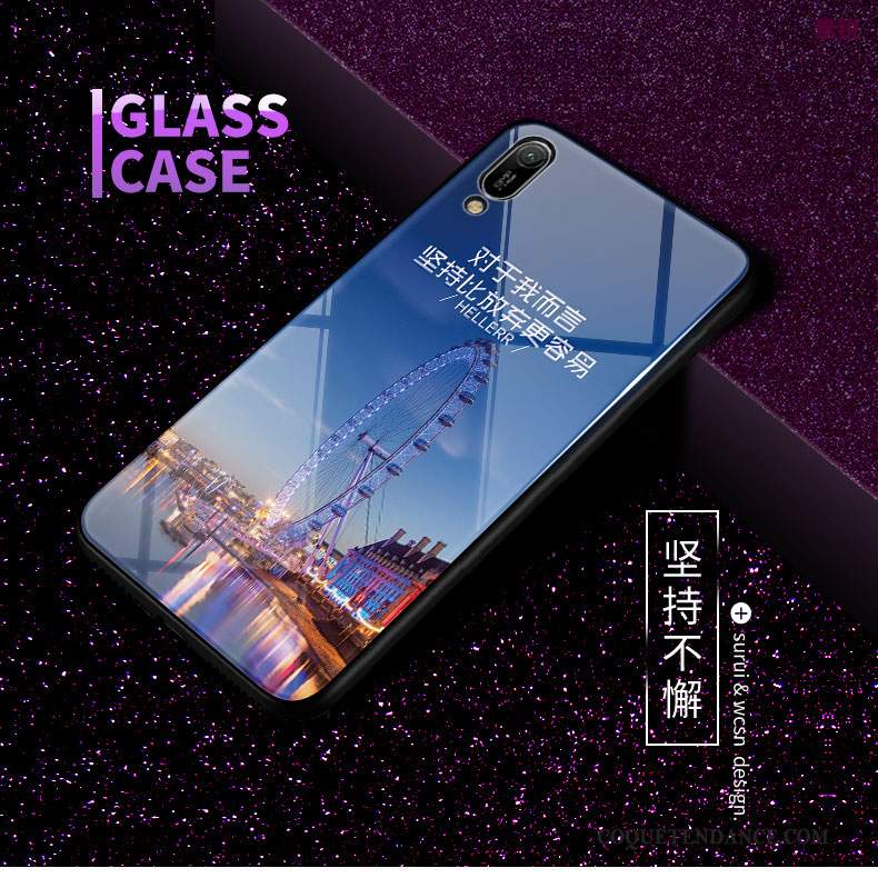 Huawei Y6 2019 Coque Tout Compris Incassable Tempérer Lapin Dessin Animé
