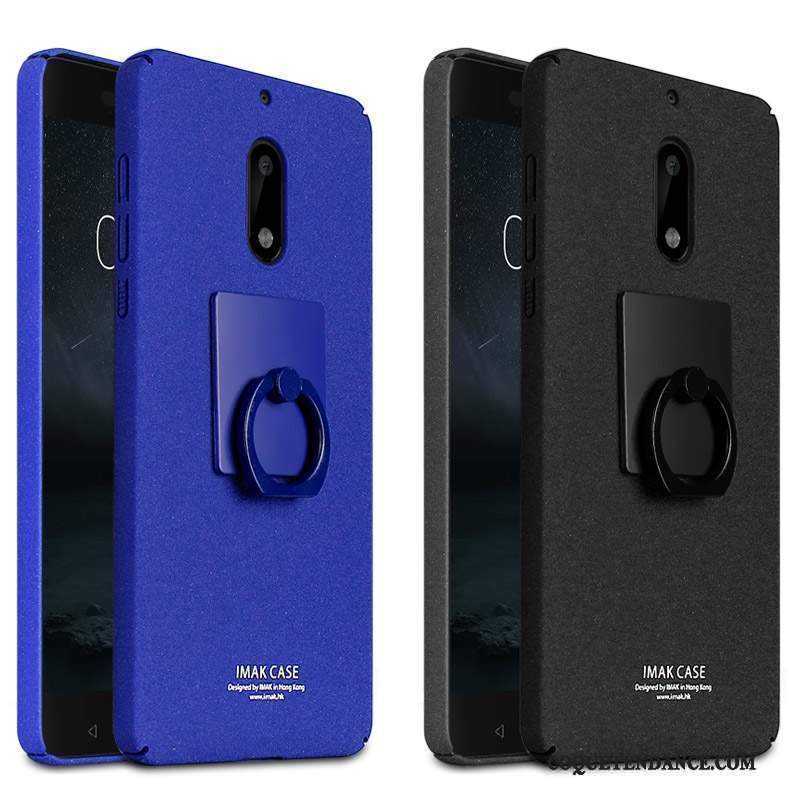 Nokia 7 Coque Incassable De Téléphone Délavé En Daim Bleu Tout Compris