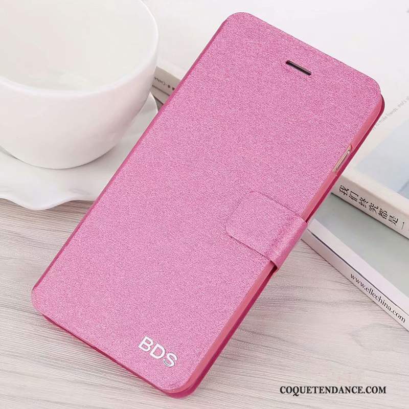 Redmi Note 6 Pro Coque Housse Incassable Rose Étui En Cuir Tout Compris