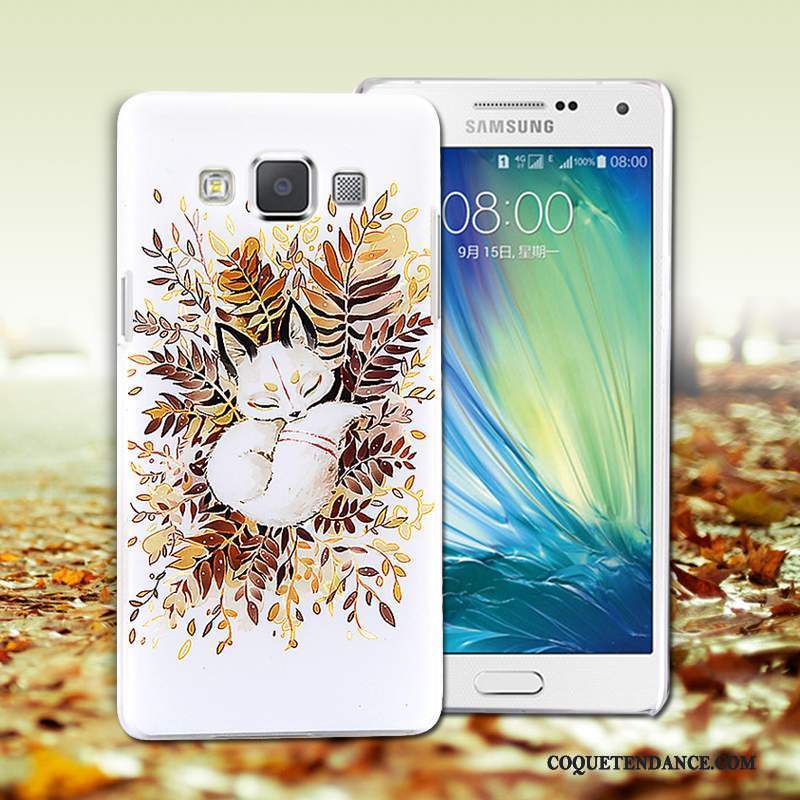 Samsung Galaxy A5 2015 Coque Dessin Animé Peinture De Téléphone Gaufrage Étui