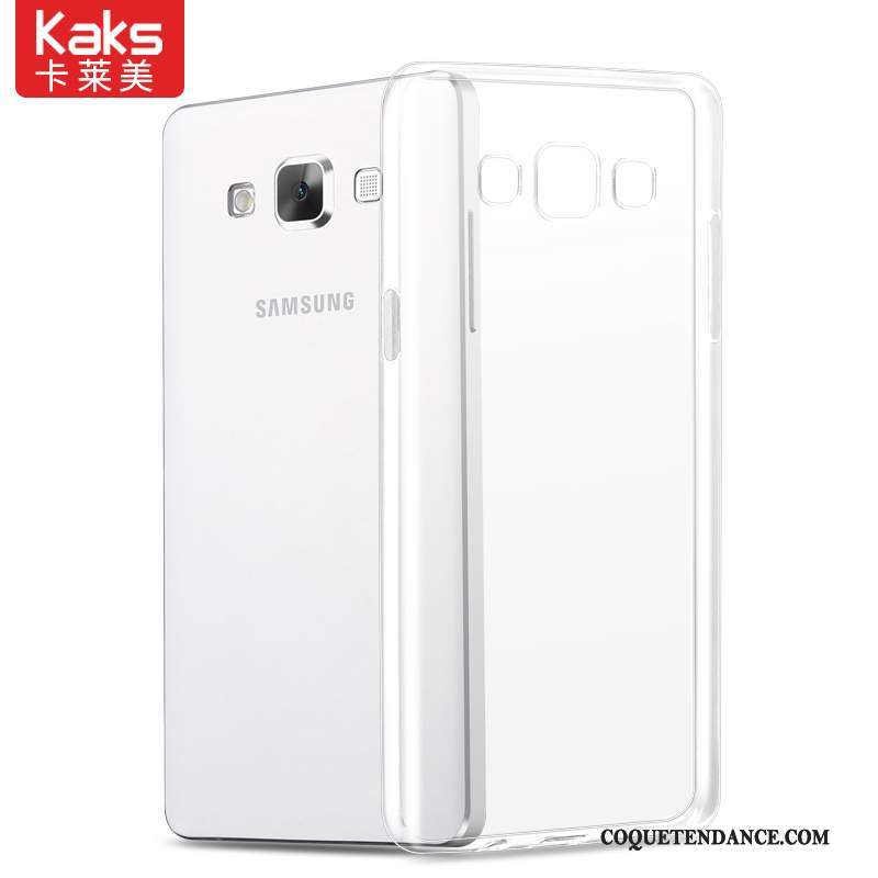 Samsung Galaxy A5 2015 Coque Étui Silicone Transparent Légères Protection
