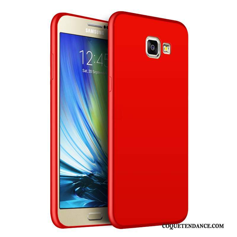 Samsung Galaxy A5 2016 Coque Protection Fluide Doux Délavé En Daim Silicone