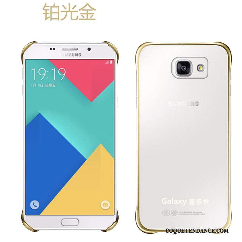 Samsung Galaxy A5 2016 Coque Étui Border Couvercle Arrière De Téléphone Transparent
