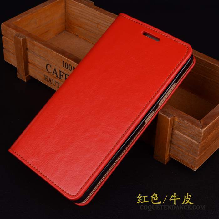 Samsung Galaxy A8 Coque Clamshell De Téléphone Rouge Protection Incassable