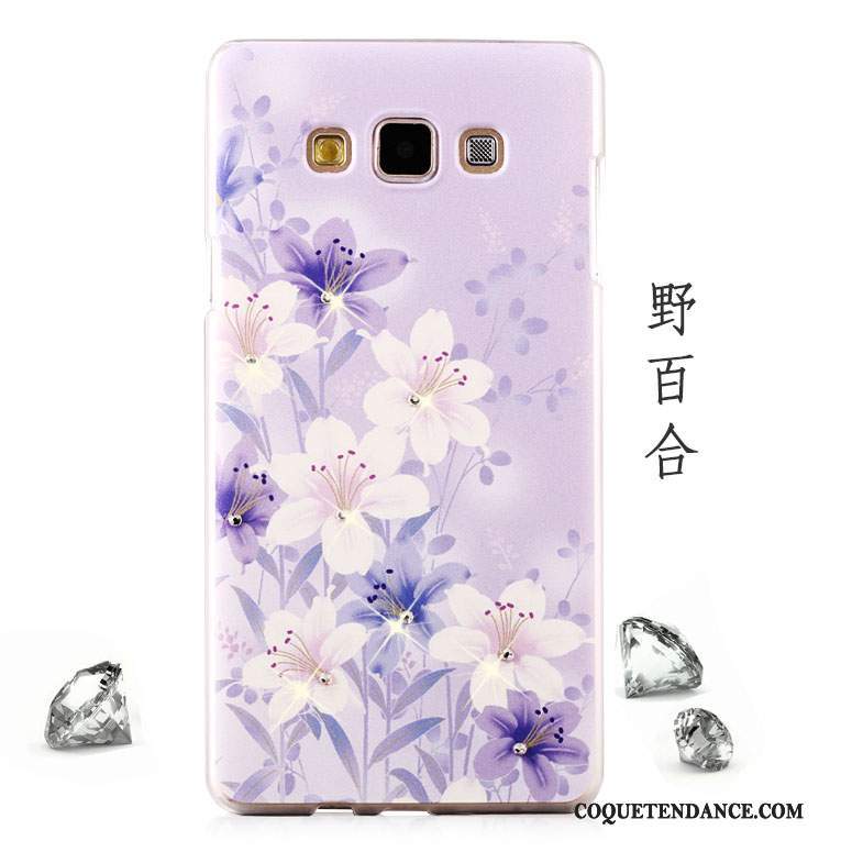 Samsung Galaxy A8 Coque Étui Clair Violet Coque De Téléphone