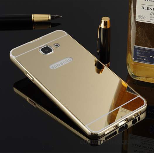 Samsung Galaxy A9 Coque Étui Or Métal Protection De Téléphone