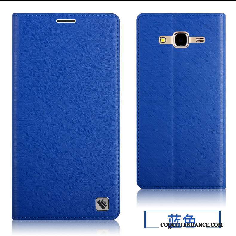 Samsung Galaxy J3 2016 Coque De Téléphone Bleu Couvercle Arrière Incassable Silicone
