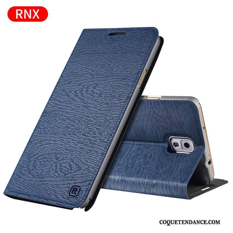 Samsung Galaxy Note 3 Coque Protection Clamshell Étui De Téléphone Bleu