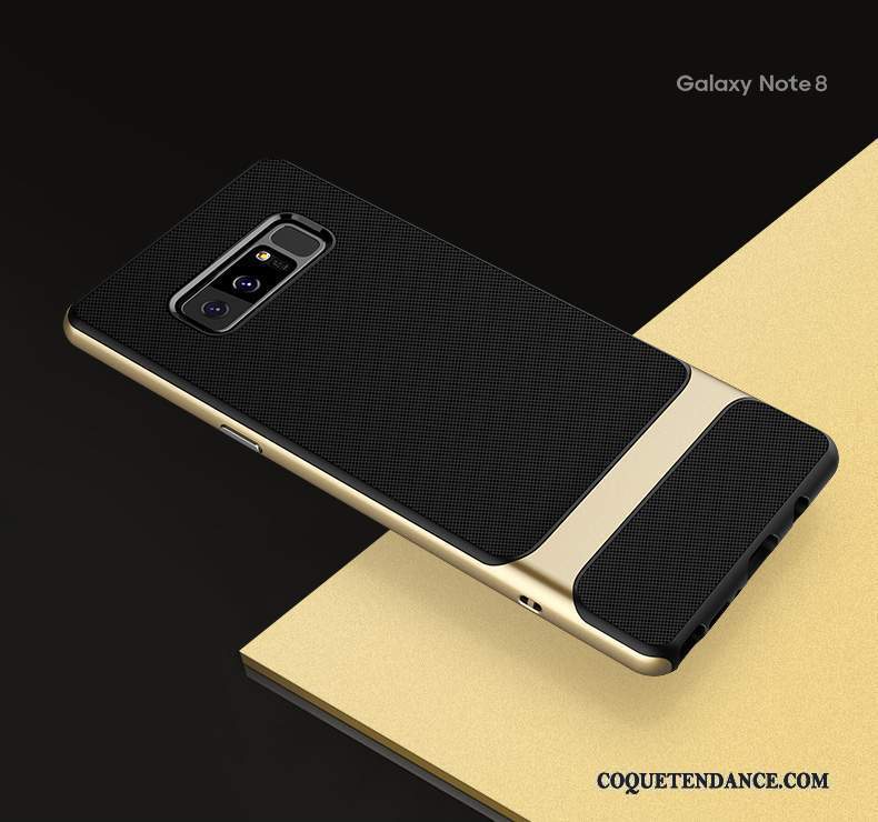 Samsung Galaxy Note 8 Coque Silicone Or Tendance De Téléphone