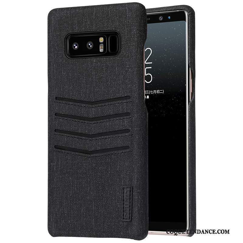 Samsung Galaxy Note 8 Coque Étui Incassable Noir Créatif