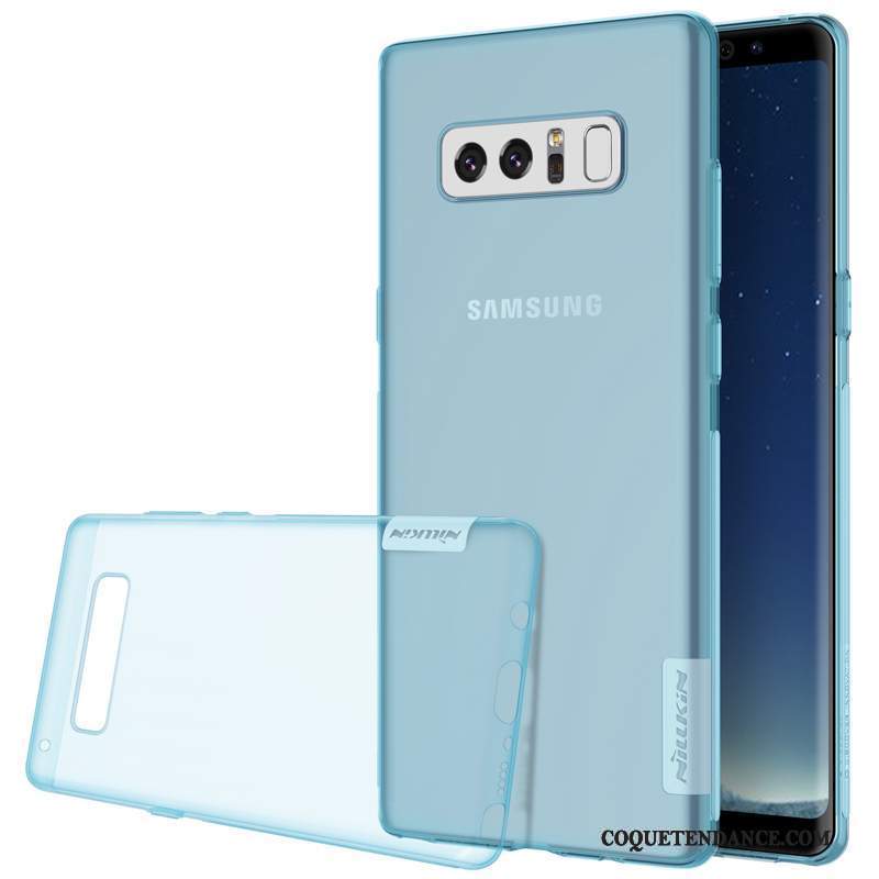 Samsung Galaxy Note 8 Coque Étui Transparent Fluide Doux Silicone De Téléphone