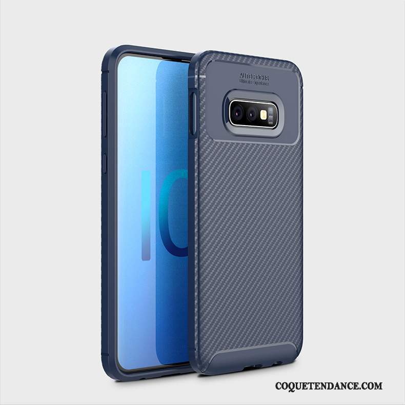 Samsung Galaxy S10e Coque Tout Compris De Téléphone Modèle Fleurie Bleu Fluide Doux