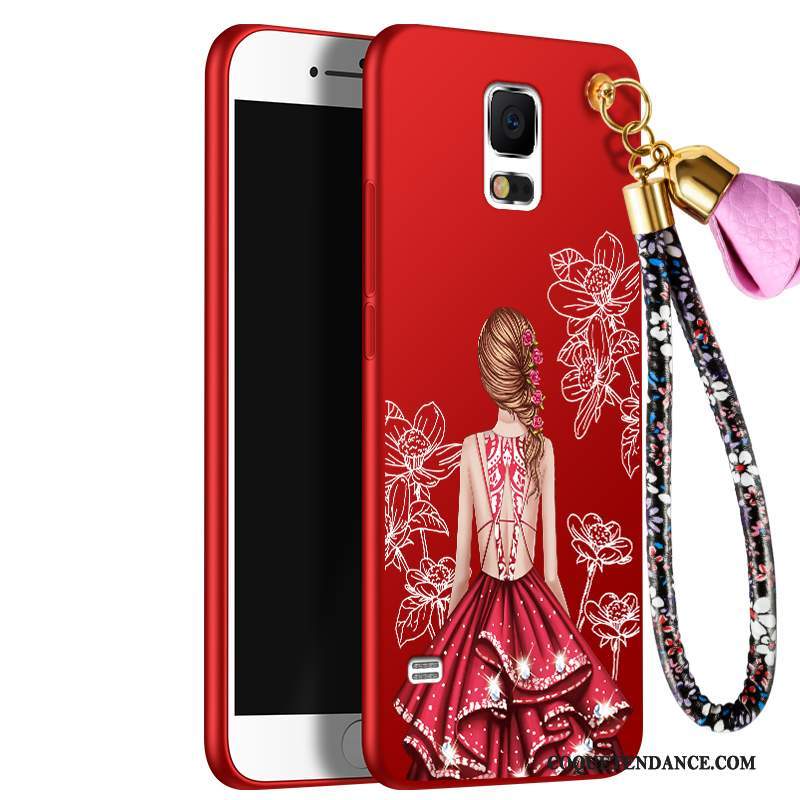 Samsung Galaxy S5 Coque Incassable Silicone Rouge Nouveau De Téléphone