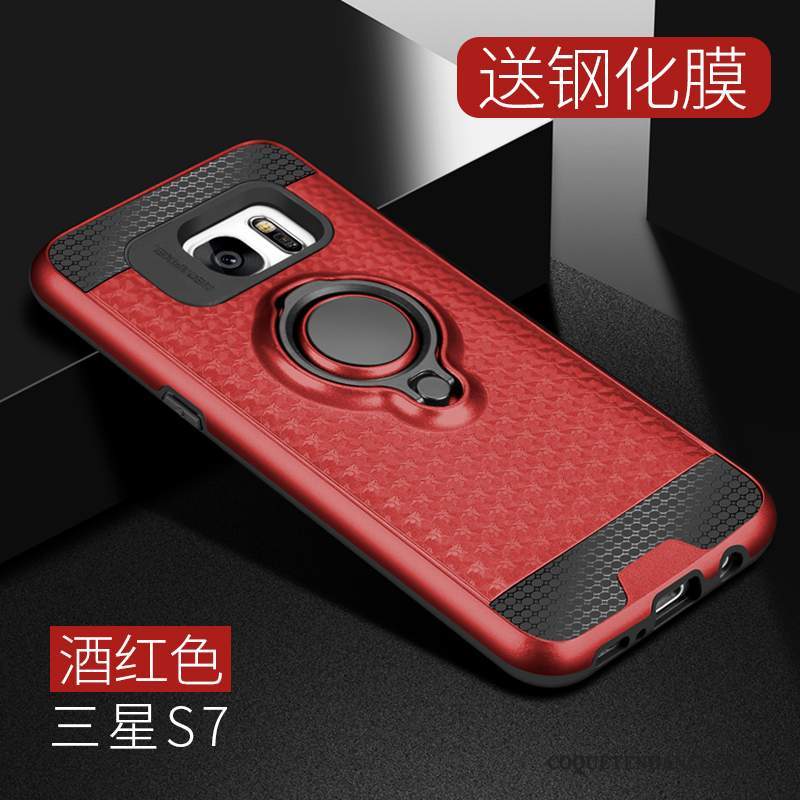 galaxy s7 coque rouge