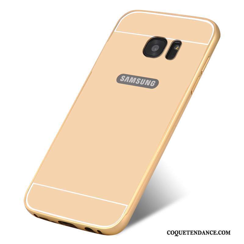 Samsung Galaxy S7 Edge Coque Métal Tendance Étui Protection Incassable