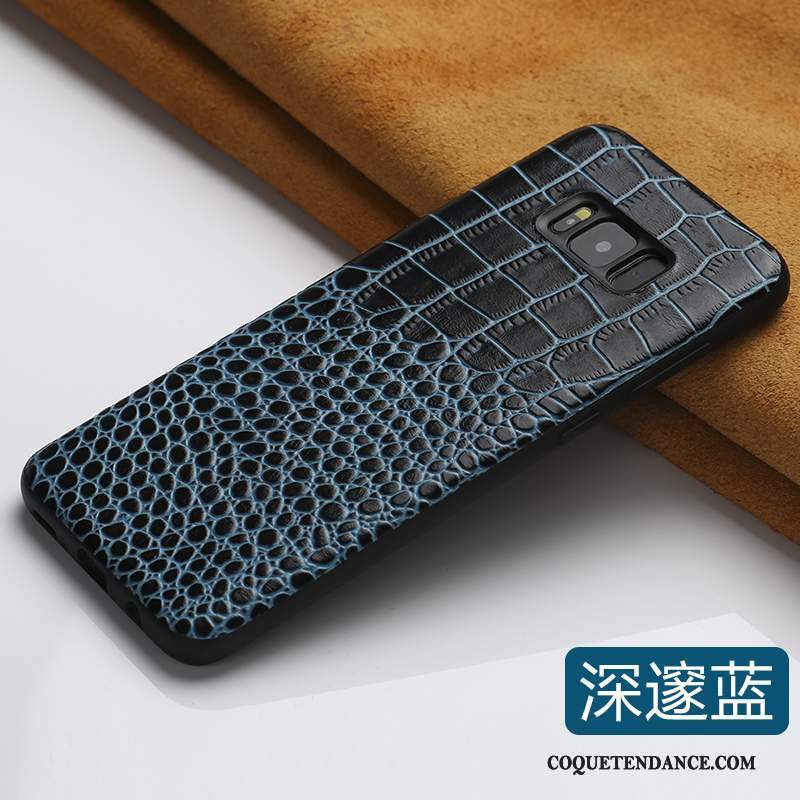 Samsung Galaxy S8 Coque Personnalité Bleu Marin Créatif De Téléphone Incassable