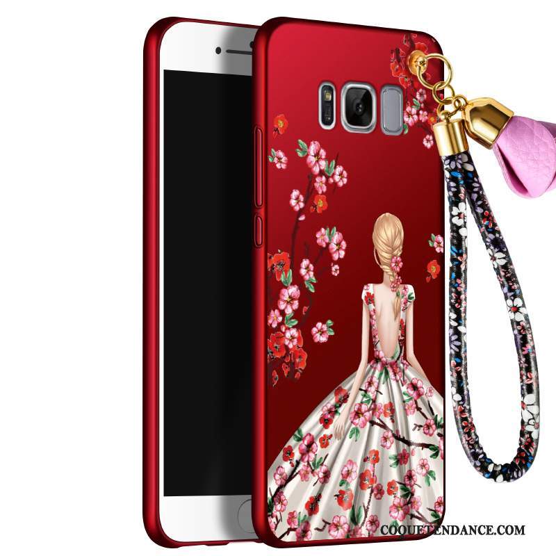 Samsung Galaxy S8 Coque Protection De Téléphone Étui Rouge Incassable