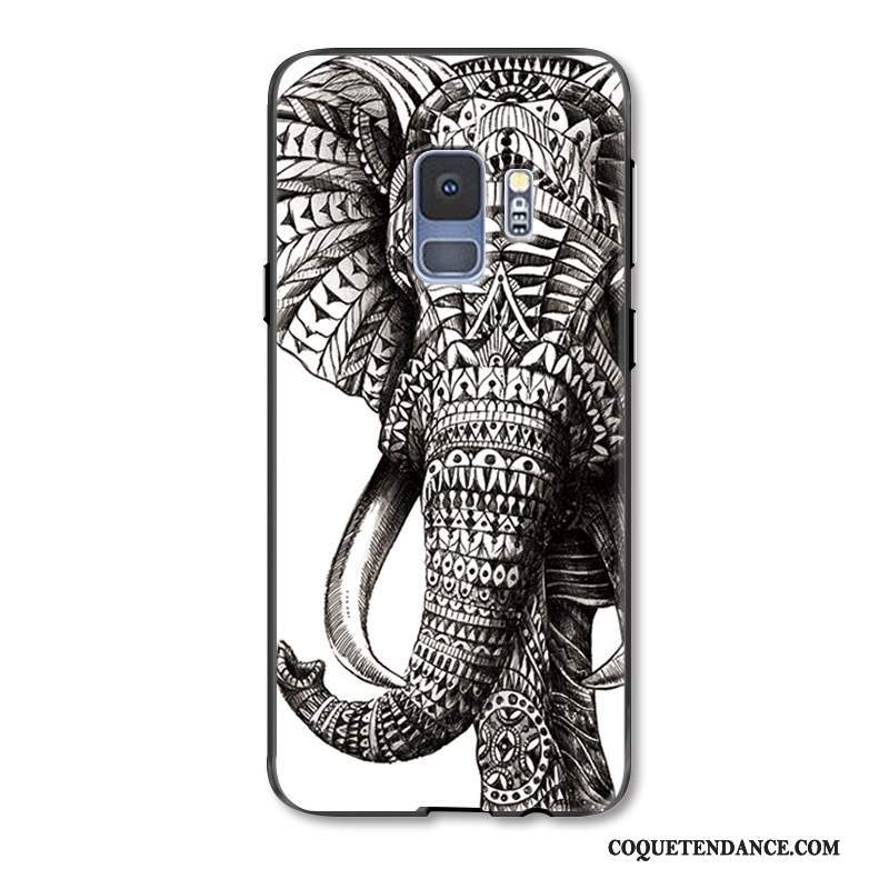 Samsung Galaxy S9 Coque Animal Personnalité Créatif Luxe Étui