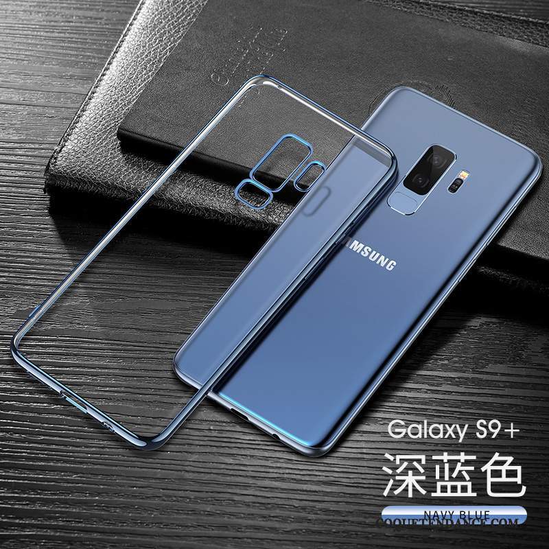 Samsung Galaxy S9+ Coque Transparent Fluide Doux Tout Compris Protection Très Mince