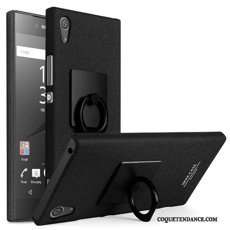 Sony Xperia Xa1 Coque Support Une Agrafe Anneau Noir
