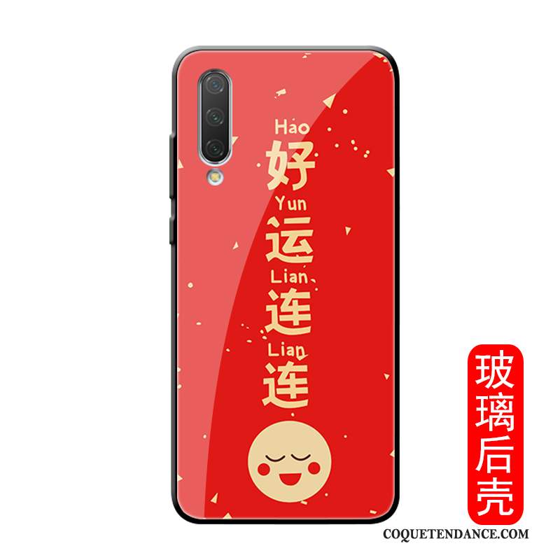 Xiaomi Mi A3 Coque Dessin Animé Souriant De Téléphone Fluide Doux Protection