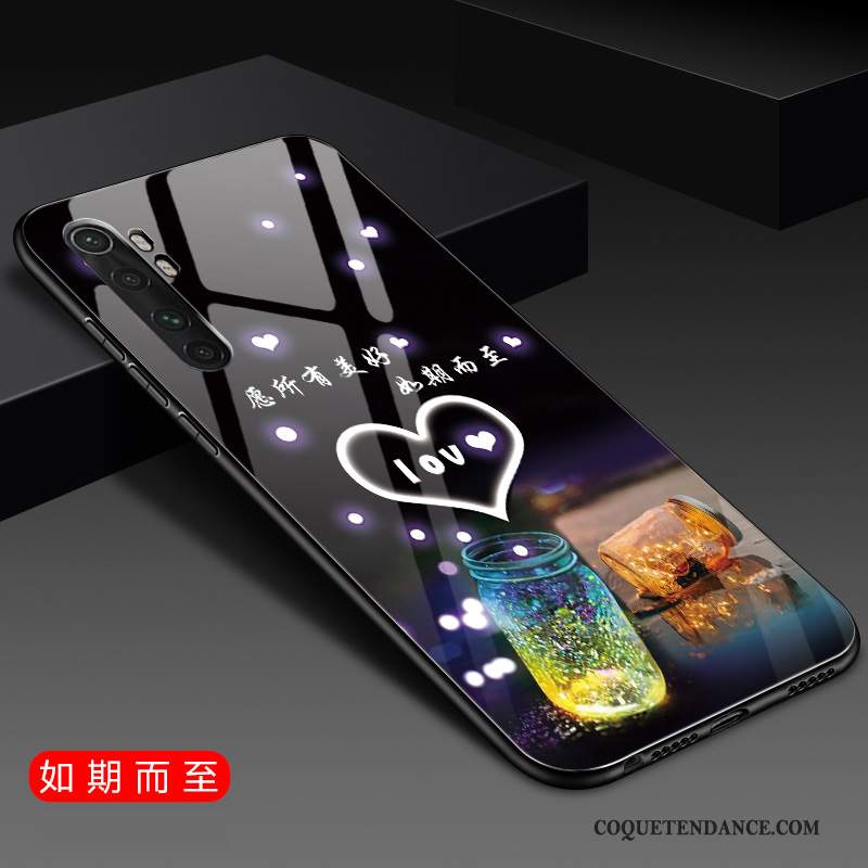 Xiaomi Mi Note 10 Lite Coque Coque De Téléphone Verre Protection Petit
