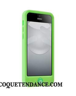 iPhone 5c Coque Silicone Vert De Téléphone