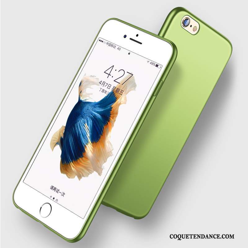 iPhone 6/6s Coque De Téléphone Vert Étui Silicone Très Mince