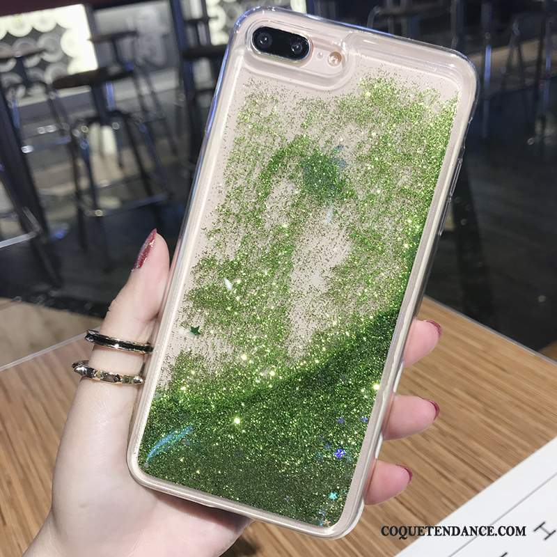 iPhone 6/6s Coque Quicksand Incassable Vert Étui Tout Compris