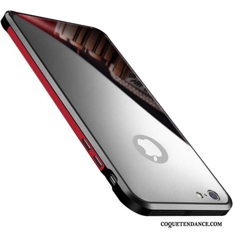 iPhone 6/6s Plus Coque Rouge Border De Téléphone Incassable Très Mince