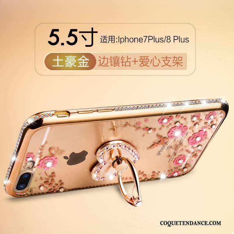 iPhone 7 Plus Coque En Silicone Personnalité De Téléphone Protection Étui