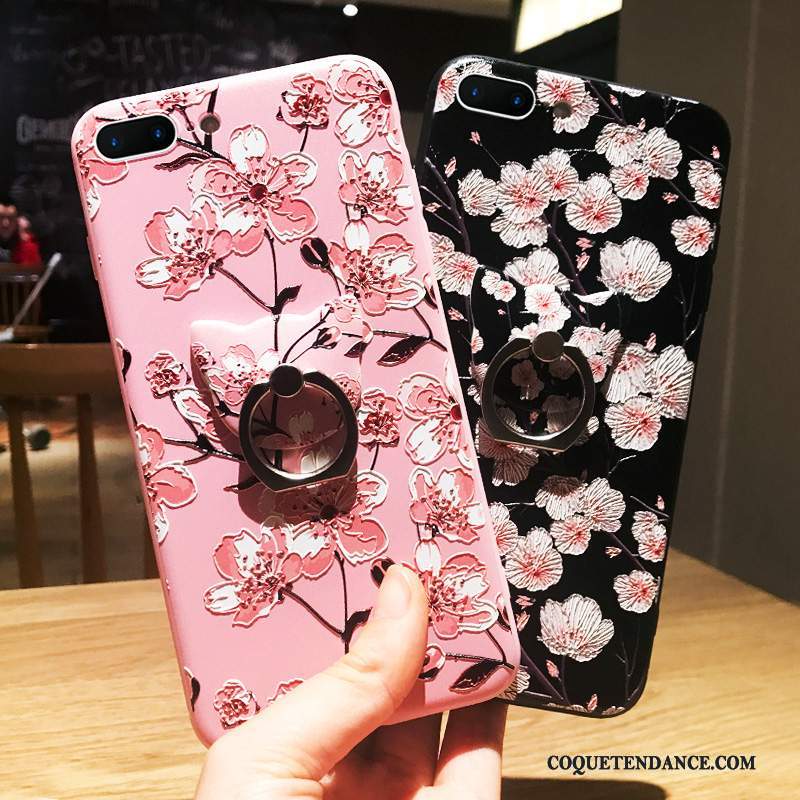iPhone 8 Coque Incassable Fluide Doux Nouveau Rose Gaufrage