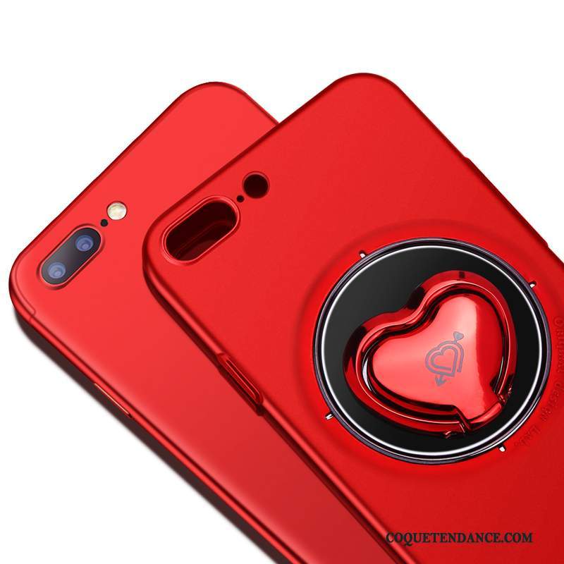 iPhone 8 Coque Rouge Personnalité Tout Compris De Téléphone Étui